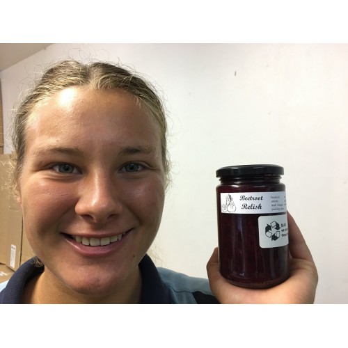 BEETROOT RELISH 375 ml From Happy Pantry Katikati